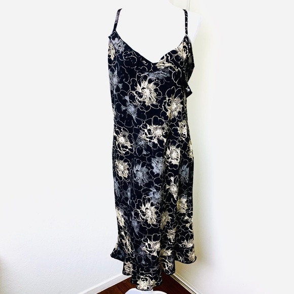 PRETTY GIRL RUFFLED FLORAL Skinny Straps DRESS - Picture 2 of 8